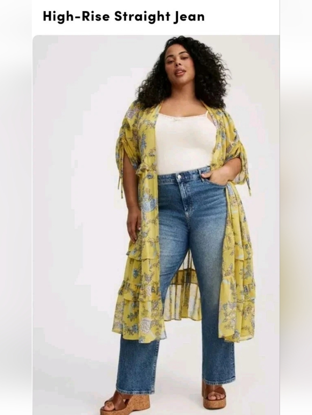 Torrid Loose Straight Classic Jeans Plus 30R 60/30" Sonoran Blue Denim Baggy Nwt